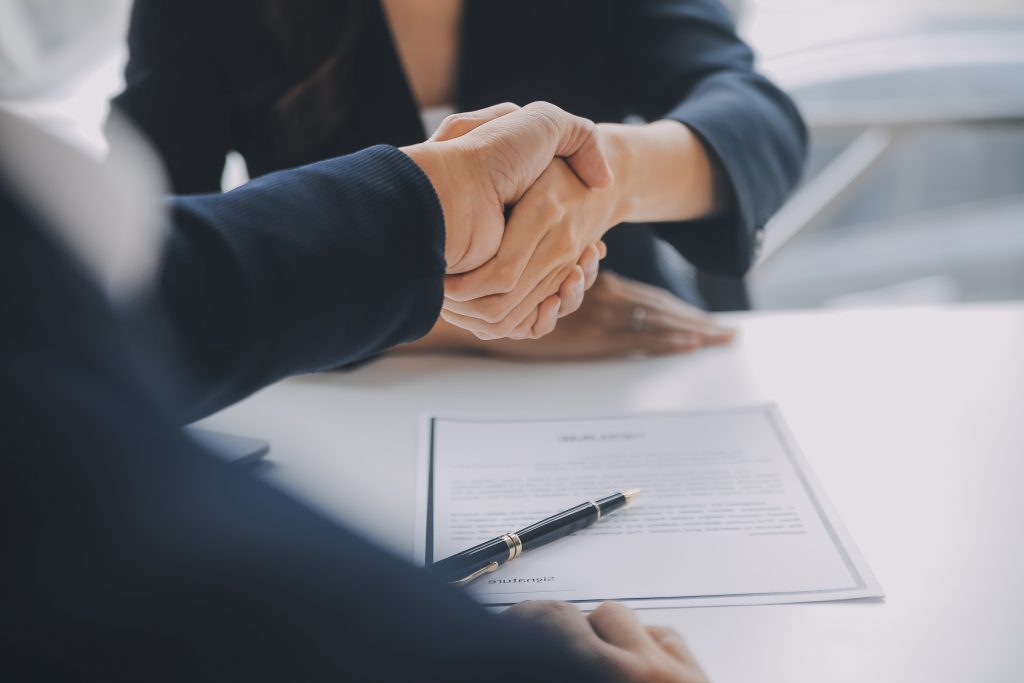 close up view job interview office focus resume writing tips employer reviewing good cv prepared skilled applicant recruiter considering application hr manager making hiring decision